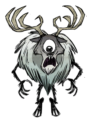 The Deerclops in Don't Starve