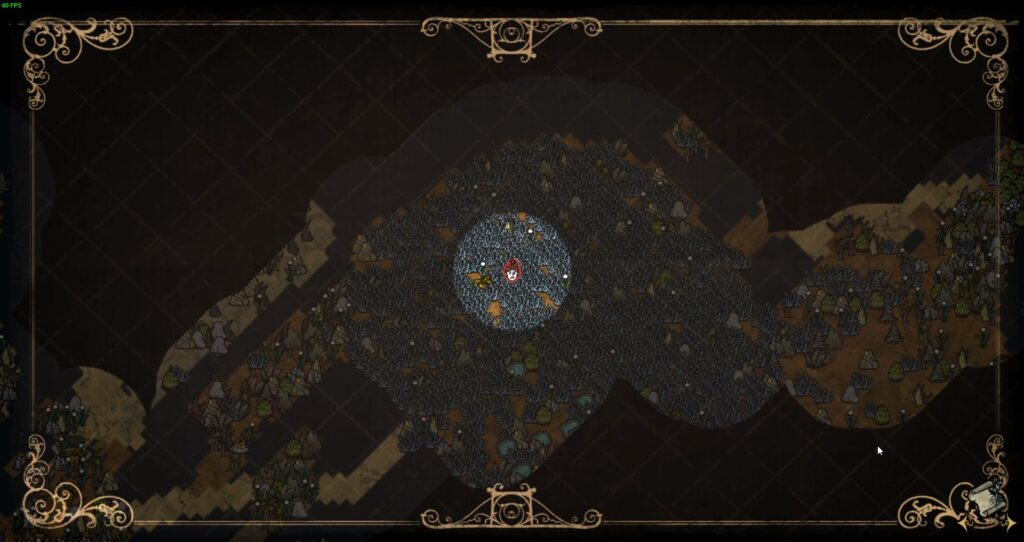 How the Lichen Area looks on the map