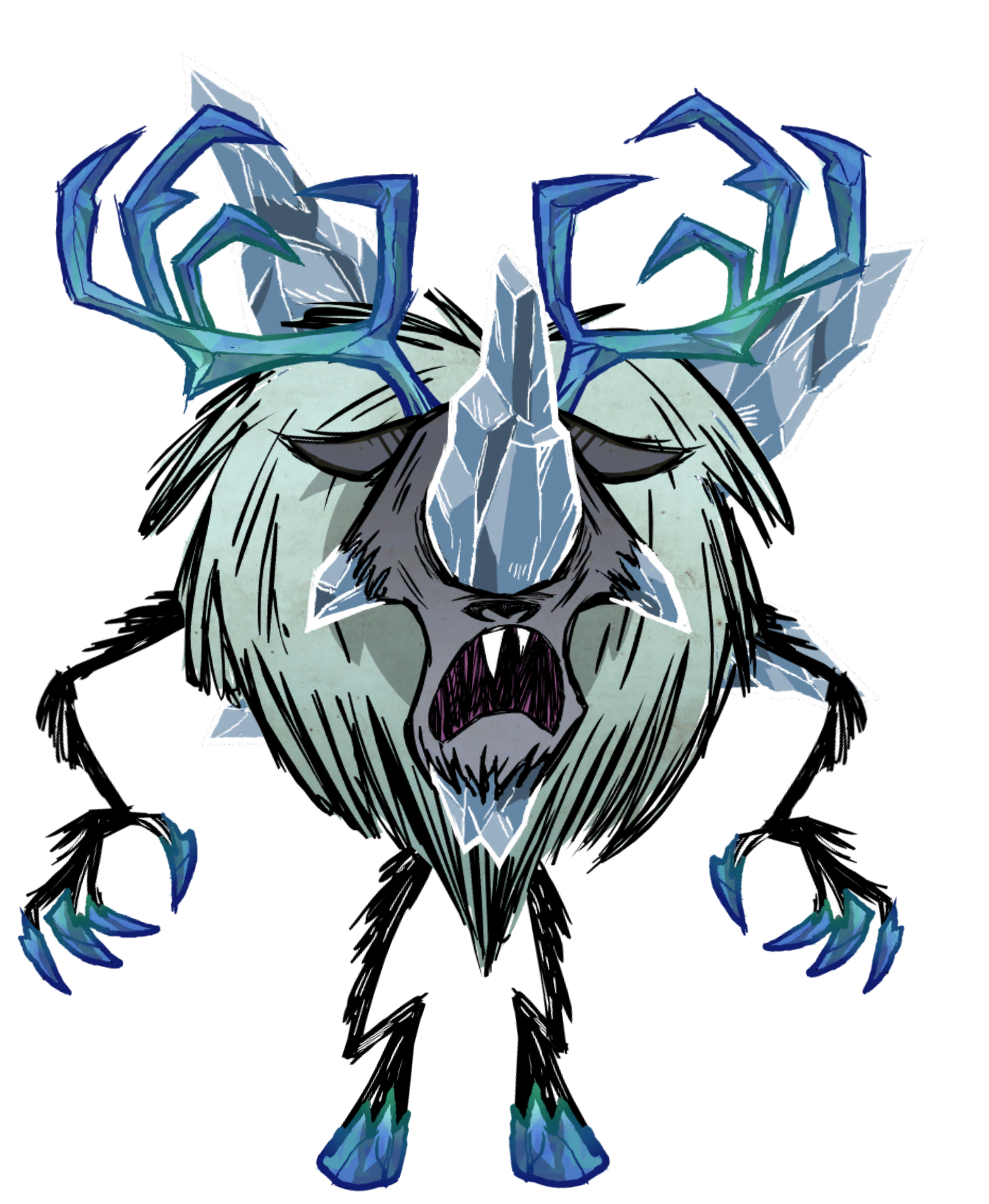 Crystal Deerclops in Don't Starve Together